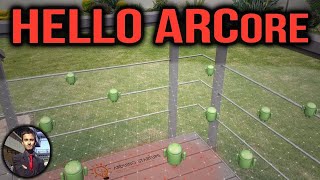 Hello ARCore Tutorial  Your First ARCore App Augmented Reality Apps [upl. by Yk]