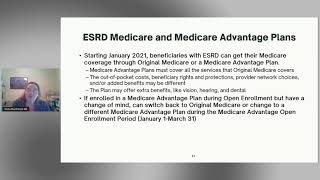 ESRD and Medicare Enrollment Options  Vicki Buchholz  SHIP Welcome to Medicare [upl. by Earesed180]