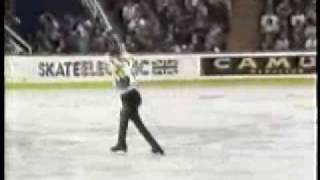 Viktor Petrenko OP 1990 World Figure Skating Championships [upl. by Antipus552]