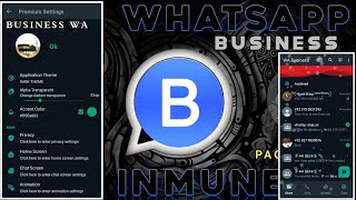 BUSINESS WHATSAPP V1  virus whatsapp apk download 2023  supper imune antivirus whatsapp mods [upl. by Maighdiln]