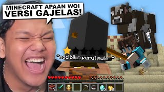 Aku PAKSA TEMAN ku untuk Bermain Dengan MOD Rating Bintang 1 Minecraft [upl. by Yendirb807]