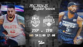 【LIVE GAME】桃園璞園領航猿 VS 臺北富邦勇士｜241109｜1700｜PLG 202425 REGULAR SEASON G05 [upl. by Dreddy581]