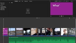 How to do the Typewriter Effect in iMovie [upl. by Aiello]