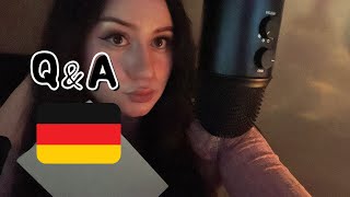 ASMR QampA Ich beantworte eure Fragen l trying german asmr l Deutsch ASMR [upl. by Annamarie50]