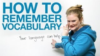 How to Remember Vocabulary [upl. by Waylan]