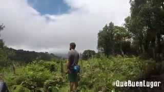 Cerro Caricias y Laguna escondida  Heredia Costa Rica ¡Qué buen lugar HD [upl. by Burris]