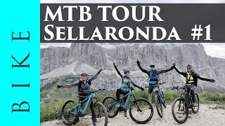 Sellaronda MTB TOUR ORARIO  Primo giorno [upl. by Calida]