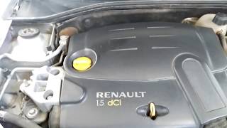 RENAULT SYMBOL 15 DCİ MOTOR SESİ AZALTMA [upl. by Eckel617]