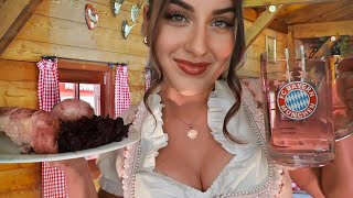 ASMR deutsch Ich bediene dich auf dem Oktoberfest 🥨🍺 Kellnerin Roleplay Wiesn 2023 [upl. by Notsgnal719]