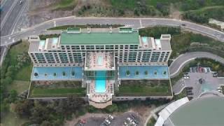 hotel Monticello drone DJI SPark Chile [upl. by Lebiralc]