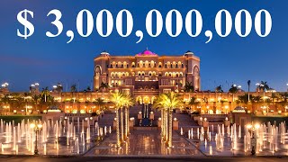 Emirates Palace 7Star Luxury Hotel Abu Dhabi UAE 3 Billion Hotel full tour in 4K [upl. by Enidan]