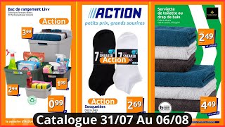 Nouveau Catalogue Action De Cette Semaine 3107 Au 060824 Arrivage Et Bon Plan Action France [upl. by Walcoff]