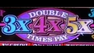 MEGABUCKS 3X4X5X Slot Machine LIVE PLAY [upl. by Guthry]