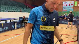 Malte Nilsson vs Tobias Andersson  Herrsingel 3  Semi Finals  Sweden GP Kristianstad Open 2024 [upl. by Kirstyn]