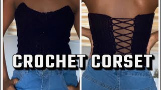 Crochet Easy VNeck Sweater With Basic Stitches [upl. by Ytirahc]