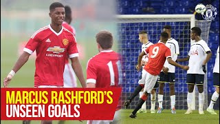 Marcus Rashfords Unseen Goals  The Academy  Manchester United [upl. by Aryam]