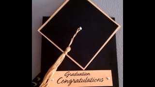 How To Make A Tassel amp Graduation Cap Card [upl. by Prochora583]