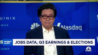 Markets set up for a very good rally into yearend no matter who wins election Fundstrats Tom Lee [upl. by Andert]