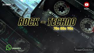 Mix RockTechno 7080 y 90s Puro clásico Dj Owen ✅ techno rock [upl. by Greenleaf]