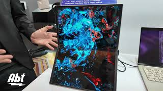 CES 2024 Asus Zenscreen Fold OLED MQ17QH [upl. by Vine]