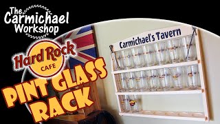 Make a Pint Glass Display Rack [upl. by Haizek618]