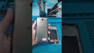 LG K10  Troca de Tela k10 smartphone lgk10 [upl. by Walton]