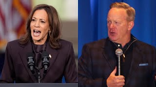 ‘Tone deaf’ Sean Spicer slams Kamala Harris over concession speech [upl. by Dlorrej124]