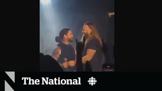 TheMoment a metal concert paused for a proposal [upl. by Nelyaw]