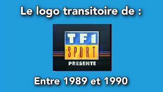 Lhistoire du Logo transitoire de TF1 Sports de 19891990 [upl. by Stichter]