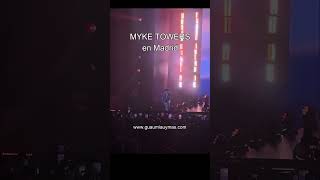 Myke Towers concierto en Madrid con lleno absoluto MykeTowers Madrid fans concierto cantando [upl. by Aneehsal]