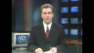 ATV Nightside  Full Newscast Bruce Frisko  October 20th 1998 [upl. by Merete]