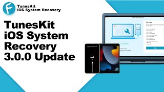 TunesKit iOS System Recovery 300  New Update [upl. by Bartle]