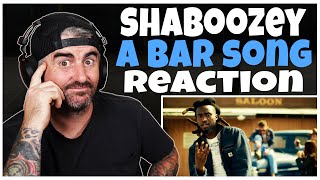 Shaboozey  A Bar Song Rock Artist Reaction [upl. by Ynney]