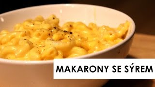 MAKARONY SE SÝREM [upl. by Helbonnas21]