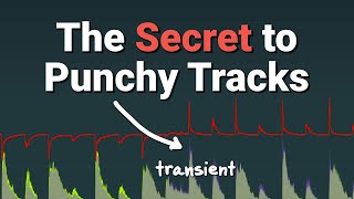 Why Your Mixes Don’t Sound Punchy  Transient Processing Technique [upl. by Allsopp609]