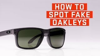 How To Spot Fake Oakleys [upl. by Eamon]