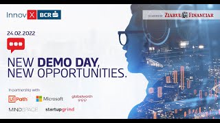 Demo Day InnovX BCR cohosted by Ziarul Financiar  24022022 [upl. by Eissoj]