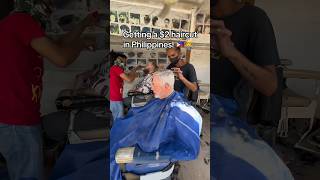 Getting a 2 haircut in The Philippines philippines haircut filipino travelphilippines travel [upl. by Asiruam]