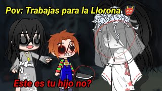 Pov Trabajas Para La Llorona y es tu primera Noche 😈 [upl. by Elfrieda]