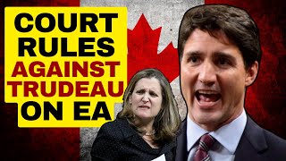 Trudeau Emergencies Act Ruled Unconstitutional In Federal Court In Canada [upl. by Ecinhoj]