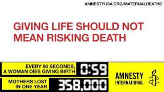 Stop the Maternal Death Clock [upl. by Kosey]