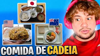 COMO É A COMIDA NA PRISÃO DE CADA PAÍS  React Tiktoks [upl. by Oner]