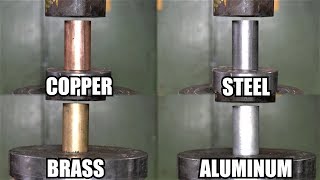 How Strong Are Metals Explosion  BROKEN WINDOW Hydraulic Press Test [upl. by Richmal]