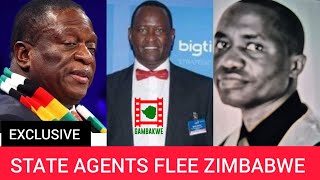 WATCH LIVE EXCLUSIVE State agents flee Zimbabwe [upl. by Zenda]