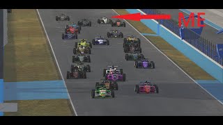 iRacing Motorsport Simulator  FIA F4  Circuito de Jerez GP With chicane  20 min race [upl. by Ahsemak278]