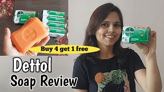 Dettol Soap Review in Hindi  Dettol Original Bathing Soap Bar  Dettol Soap for Face  Dettol Soap [upl. by Hirsch]