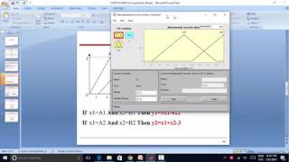 SIMULATION SUGENO FUZZY LOGIC  MÔ PHỎNG LOGIC MỜ THEO LUẬT MỜ SUGENO [upl. by Coreen]