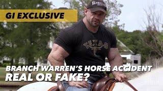 Branch Warrens Horse Accident Real or Fake [upl. by Elberta]