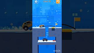 Drive car bridge game new 26 level complete [upl. by Ahsataj]