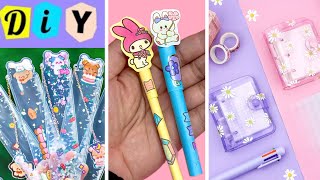 🌈 easy paper craft paper craft school hacks easy to make  DIY [upl. by Joachima111]